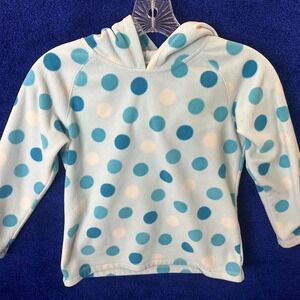 Old navy Blue and white polka dot hoodie #polkadot #kids‎